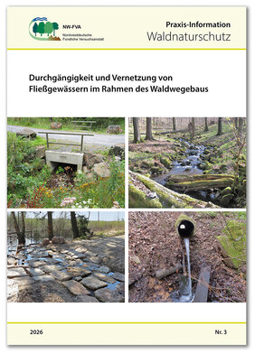 Cover der Praxis-Information Fließgewässer