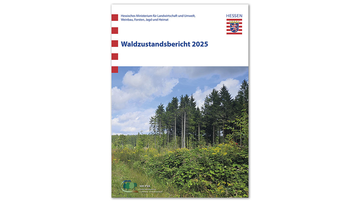 Cover des hessischen Waldzustandsberichts 2025